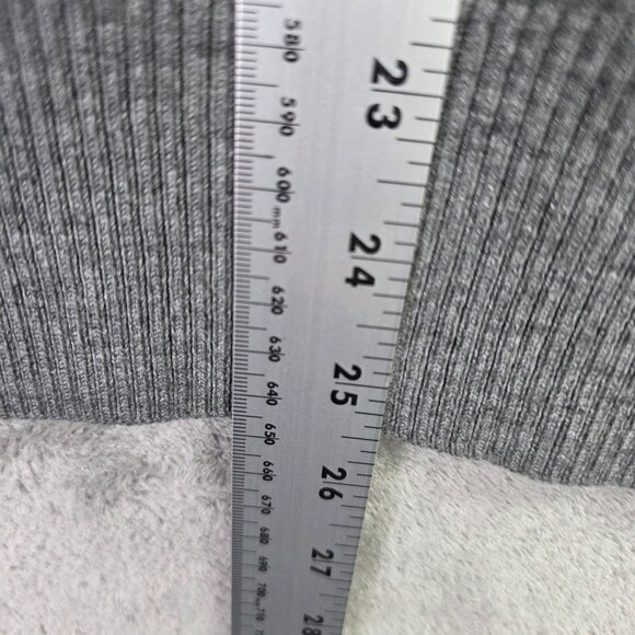 Womens Merona Gray Turtleneck Sweater Long Sleeve Rayon Acrylic Blend Size XXL - Picture 6 of 7